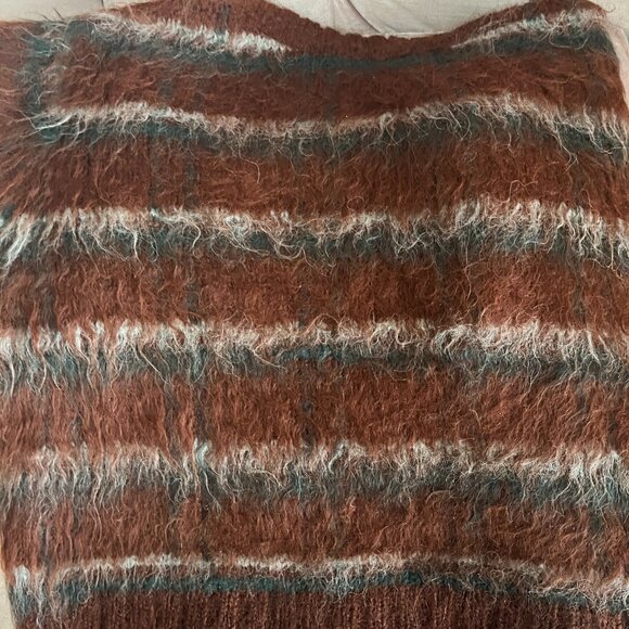 Maria Stanley Brushed Cardi Maple Plaid - Picture 6 of 6